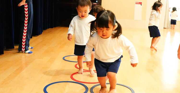 当園について→教育・保育目標→主体的に取り組む力